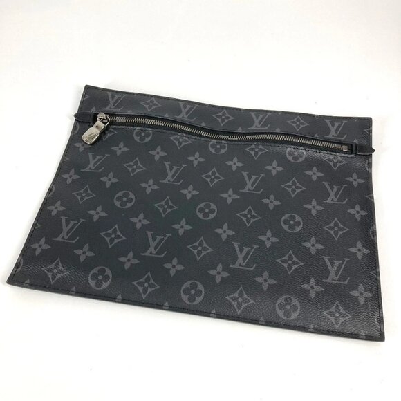LOUIS VUITTON M44773 MonogramEclipse grand sac Bag Shoulder Bag Tote Bag - Picture 12 of 12